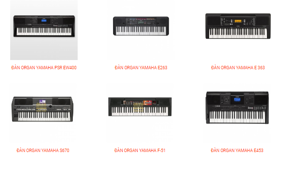 Chọn đàn organ Yamaha theo tính năng