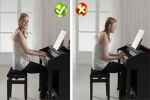 Tư thế ngồi chơi đàn Piano đúng cách