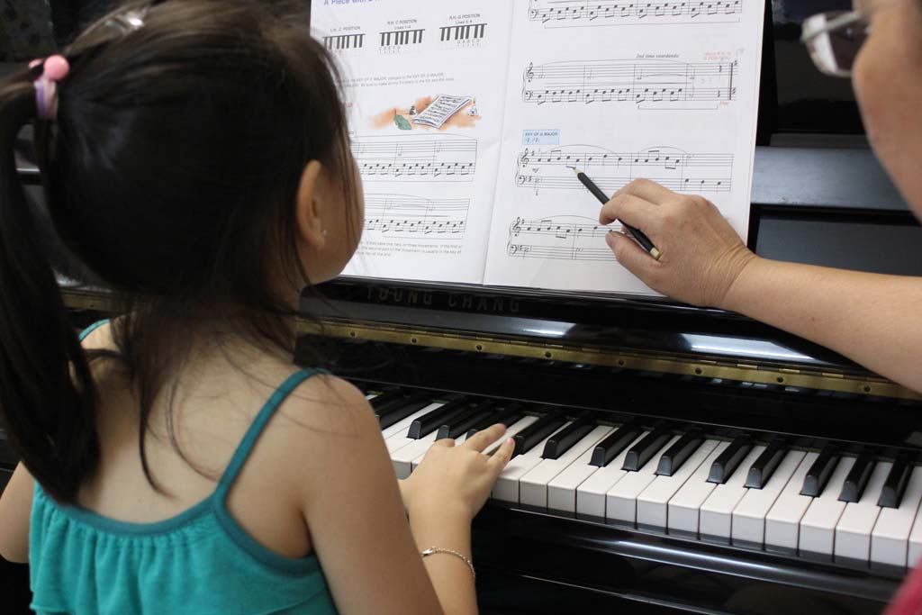 học đàn piano