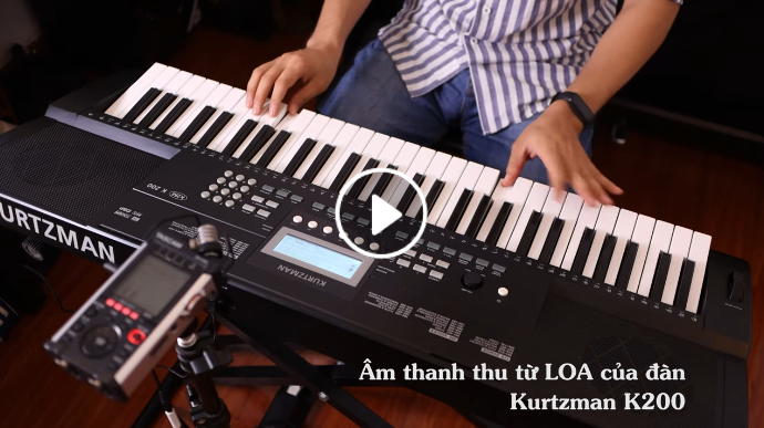 Review Organ Kurtzman K200 - Đàn organ giá rẻ bán chạy nhất hiện nay