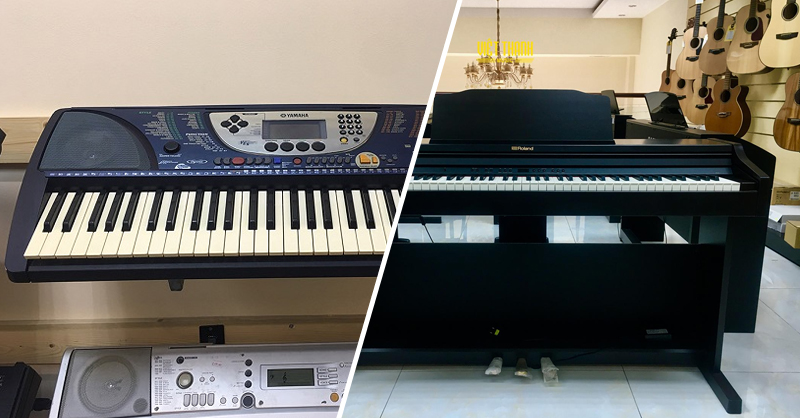 Tìm hiểu sự khác nhau giữa đàn Organ và đàn Piano điện