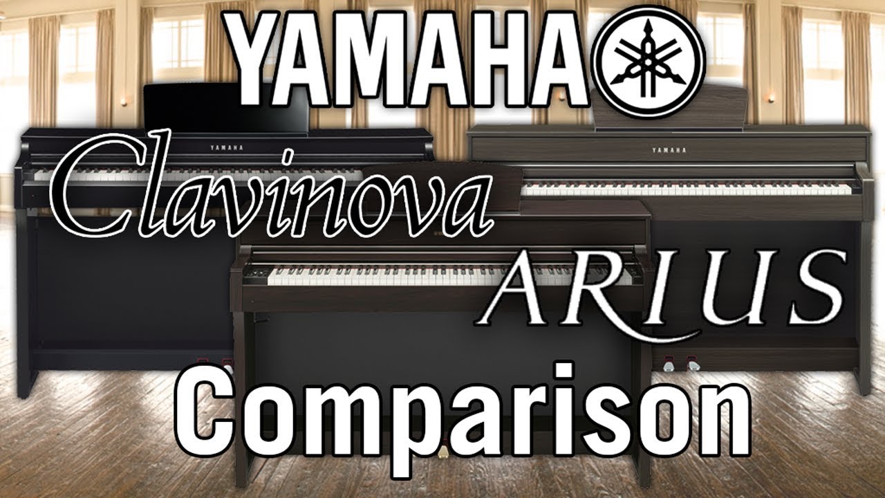Tìm hiểu về đàn piano Yamaha CLP và Yamaha YDP
